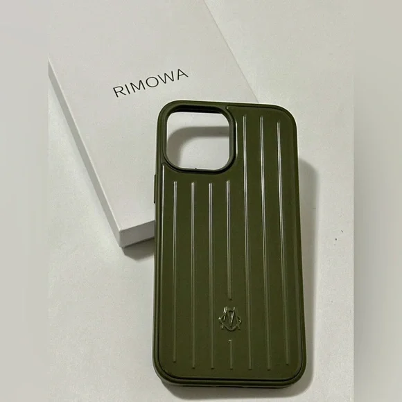 Rimowa iphone case compatible for iPhone 14 Pro Cactus Green - Picture 4 of 9